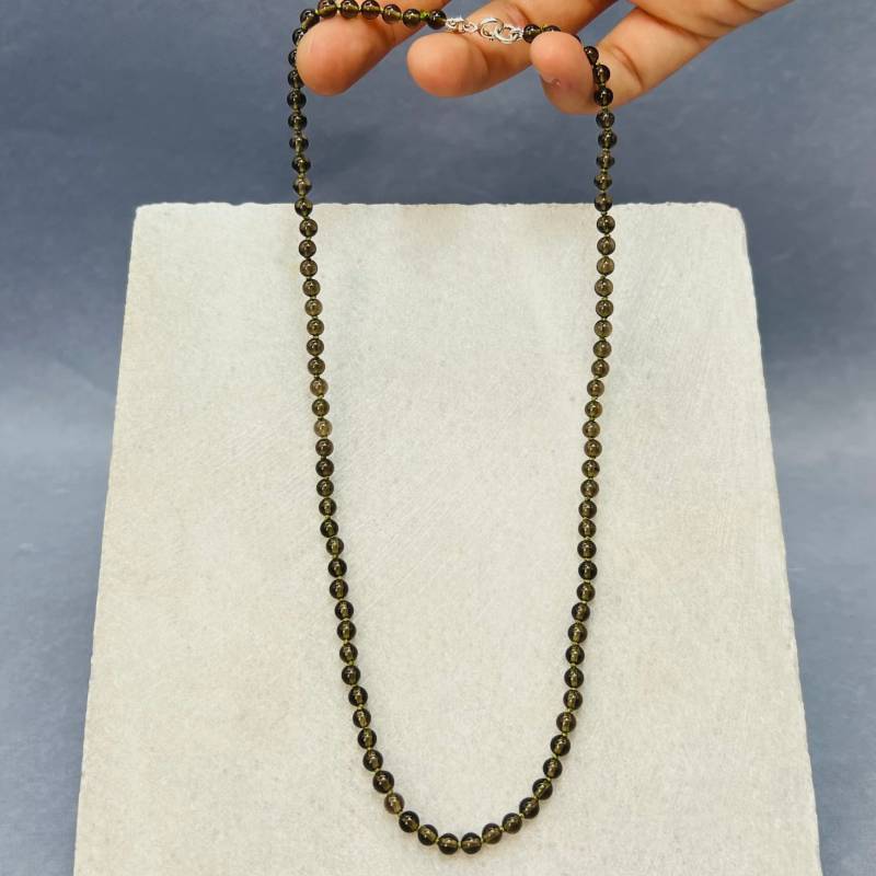 #MariaChrisohouJewelry.Χειροποίητο κολιέ με δεμένους χαλαζίες.