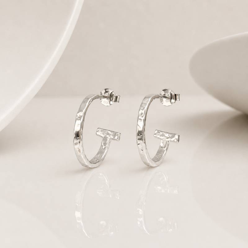 #MariaChrisohouJewelry Σειρά Lines - Χειροποίητα Ασημένια Σκουλαρίκια 925°- Layering / Συνδυαστικά.
